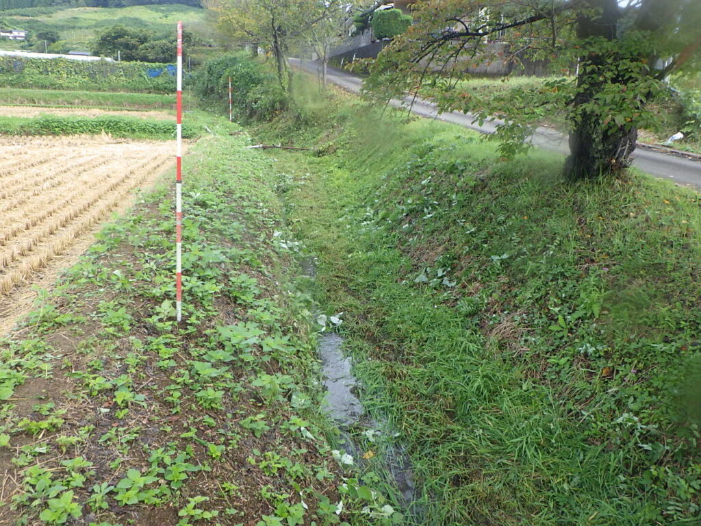 農業用施設整備事業(永田才木2期地区)排水路整備工事